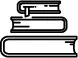 Stack of books icon